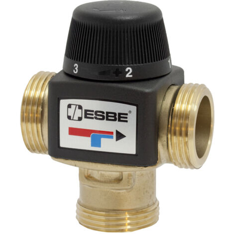Thermostatventil esbe vta372 Temperaturbereich 20-55°C KVS 4.5