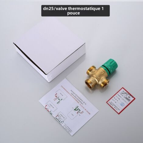 Thermostatventil ohne Anschlussstück DN25/1", Thermostatventil für Heizkörper