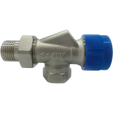 Thermostatventil Vorlaufverschraubung 1/2" Zoll Axialform Ventil für Heizkörper