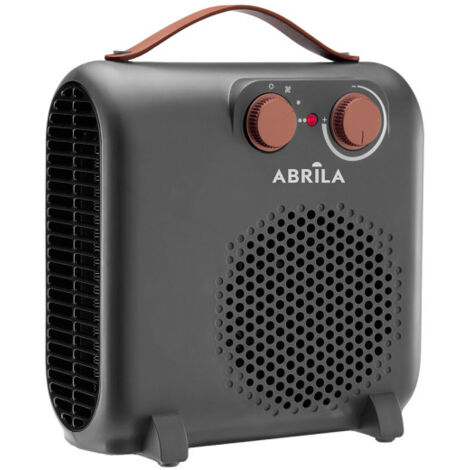 Thermoventilador elect.tundra 2000w grau/braun 2potencias 3funciones protecc.seg.luz ind.24,8x23,3x11,7cm