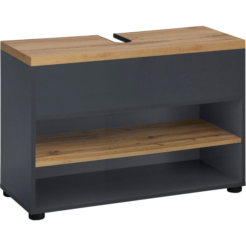 Thessa-Armoire évier 80 cm