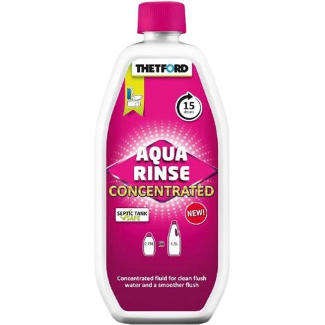 Thetford Aqua Rinse Konzentrierte Toilettenflüssigkeit 750 ml