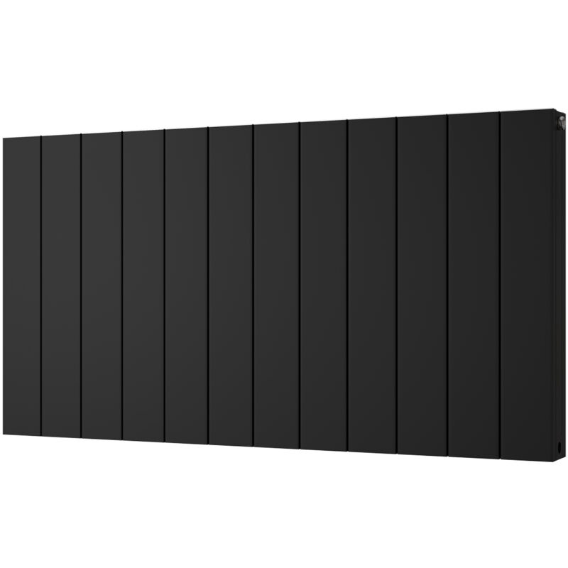 Image of Thetford - Black Horizontal Radiator Double&hellip;