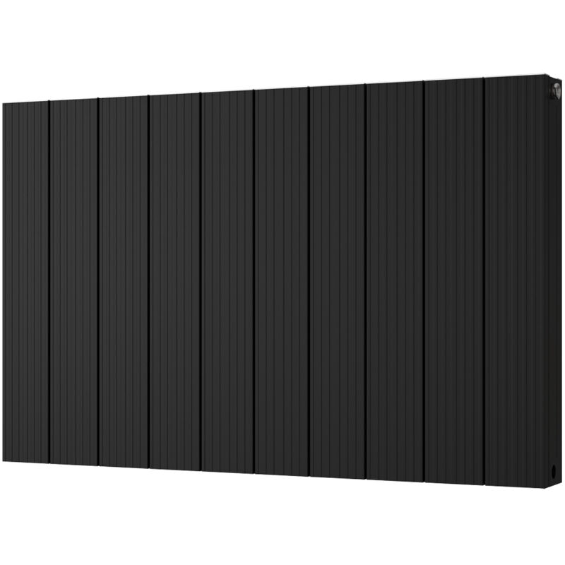 Image of Thetford - Black Horizontal Radiator Double&hellip;