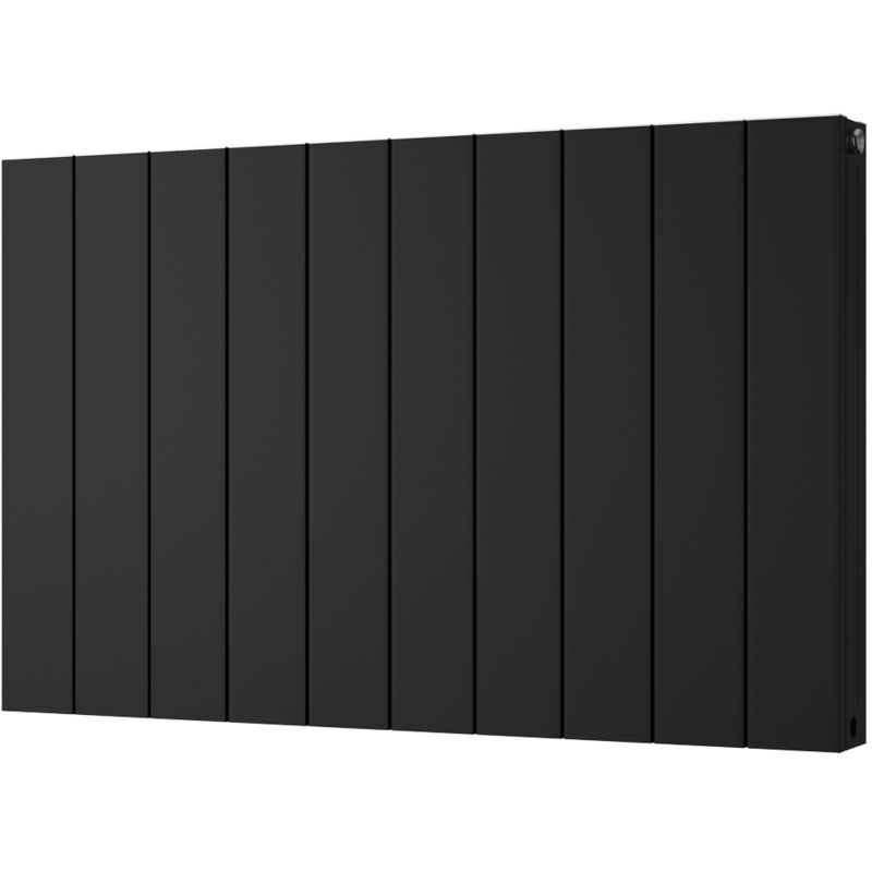 Image of Thetford - Black Horizontal Radiator Double&hellip;