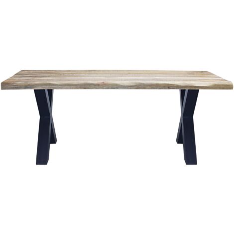 THEX - tavolo con piano in legno massiccio