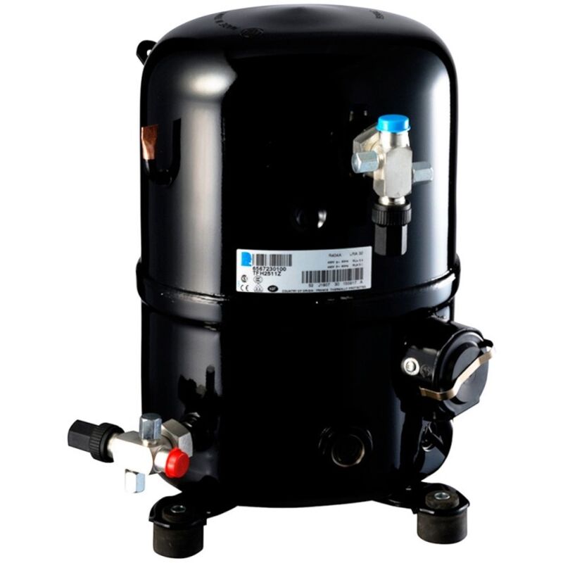 Compresseur Tecumseh TFH4518Y R134A 400V 1 1 / 2CV haute température 53,2 cm3