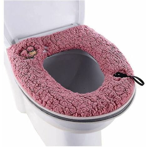 Toilet Seat Cushion Household Four-Season Universal Foam Ring Silica Gel  Toilet Seat Cover Waterproof & Washable Toilet Cover