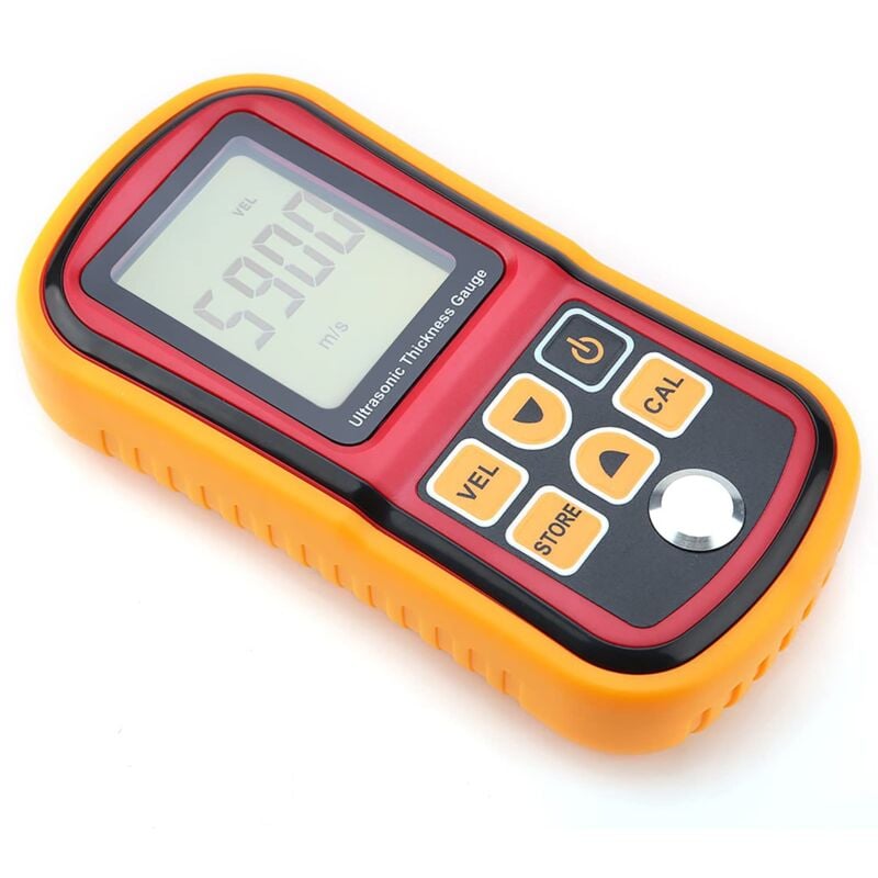 Ej.life - thickness gauge,Ht-1200 Jauge D'Épaisseur à Ultrasons Lcd,Appareil De Mesure D'Epaisseur De Metal,Testeur D'Épaisseur De Métal Mini Mesure