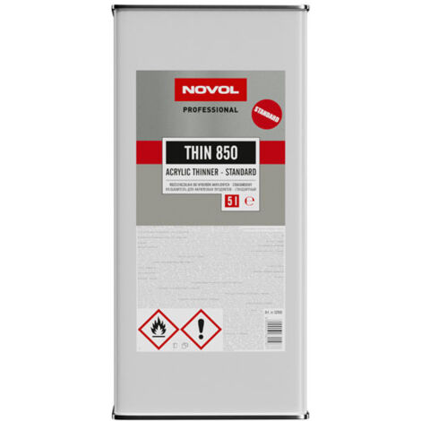 THIN 850 - DILUANT POUR PRODUITS ACRYLIQUES NOVOL