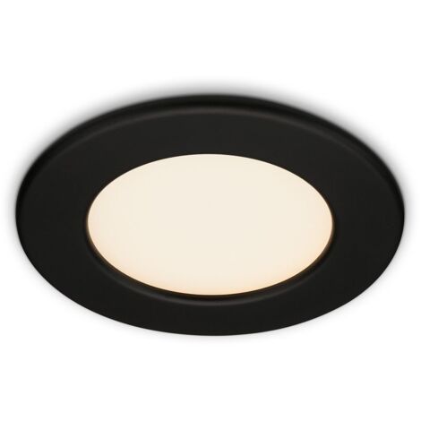 Thin Incasso Briloner Ø11,5cm 3000K 6W Nero