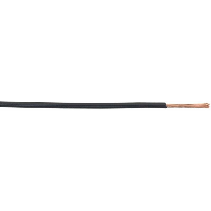 Automotive Cable Thin Wall Single 1mm� 32/0.20mm 50m Black AC3220BK - Sealey