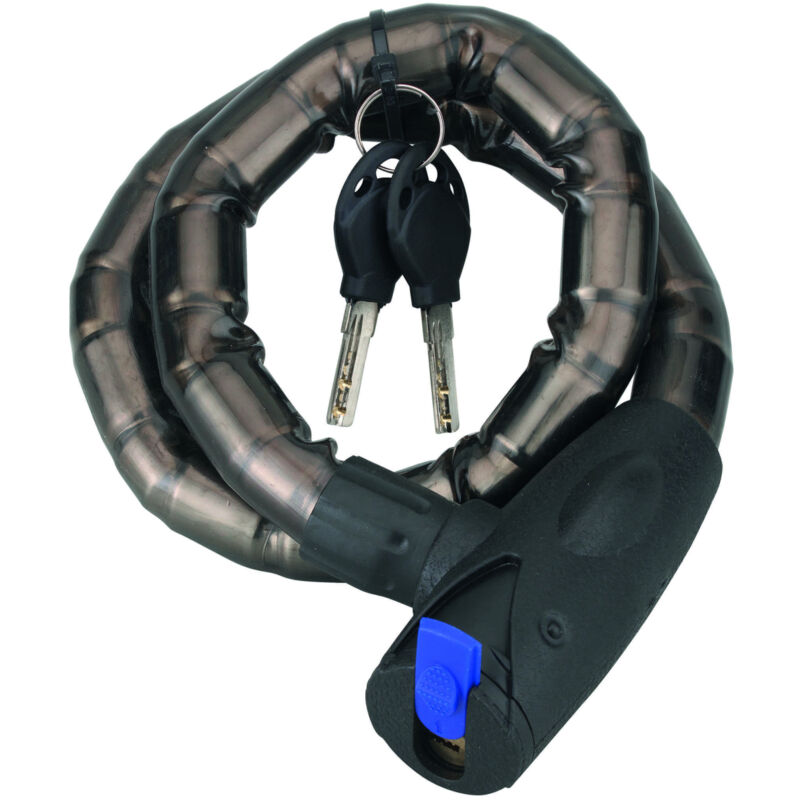 Thirard - Antivol à clé Scorp, câble blindé acier, vélo, 25mmx0.85m, 2 clés, noir