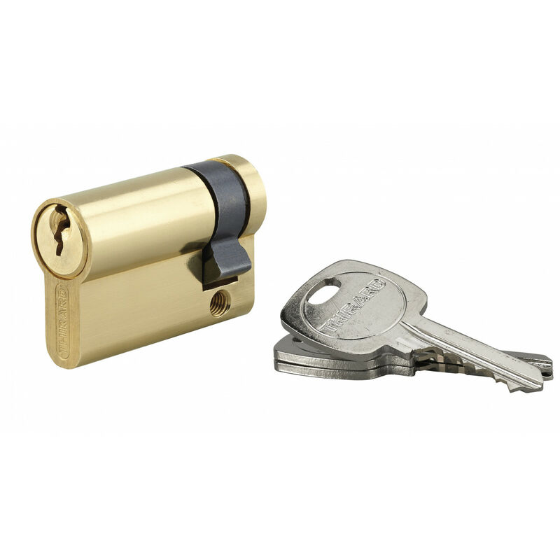 Demi-Cylindre de Serrure profile std 3 clés