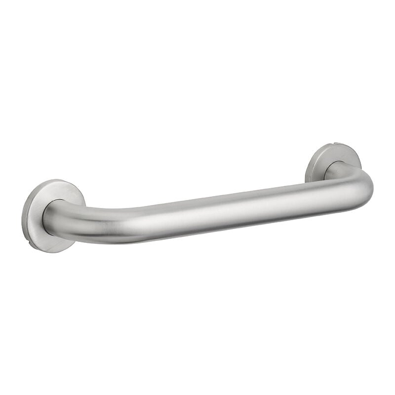 Barre droite de maintien, inox 304, longueur 350mm, Ø32mm, finition inox brossé