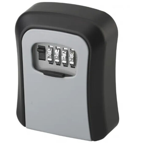 Thirard – Boîte à clé à combinaison 4 chiffres – Dimensions 115x94x40mm – Acier noir – Mécanisme modifiable avec joint d’étanchéité
