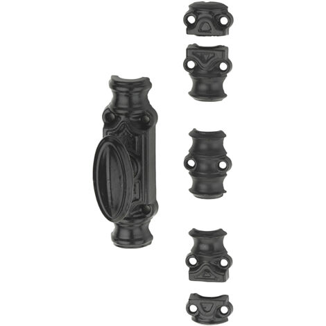 Thirard – Boîtier de crémone en fonte pour fenêtres – Mécanisme de pêne verrouillage – Tringle acier 1,30 m – Accessoires inclus