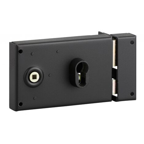 Serrure En Applique JPM 601210-01-2A – Match Horizontale – Tirage Cylindre 40mm – Neuve