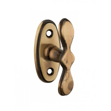 Thirard – Bouton de fenêtre arthemis laiton – Finition laiton – Pour fenêtres en bois dur – Vis à métaux fournies pour fixation parfaite