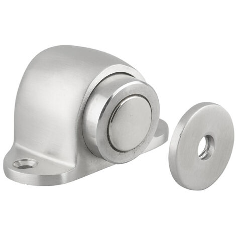 Thirard – Butoir de porte à aimant inox 304 – Fixation au sol à visser – Garantie 10 ans – Pour portes d'intérieur