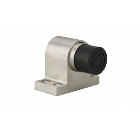 Thirard – Butoir renforcé inox pour fixation murale – Protection murale contre poignées – 8cm pour espaces confinés – Vis fournie