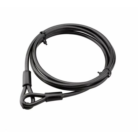 THIRARD - Câble antivol Twisty, vélo, abris de jardin, Ø 8, 2.00m, acier gaine PVC - THIRARD