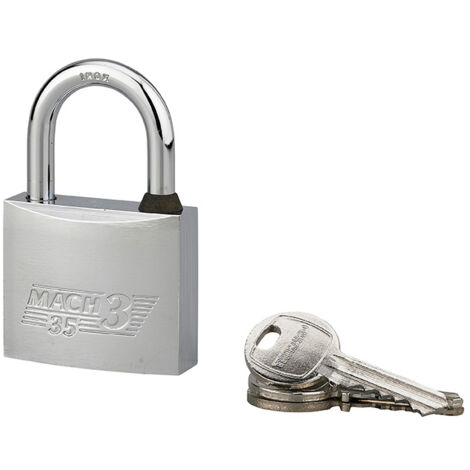 Cadenas Abus 64TI/50HB80 50 x 80 mm Titalium Cadenas à Anse Longue à