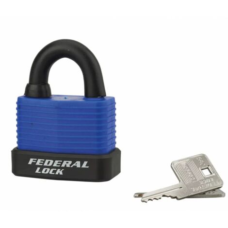THIRARD - Cadenas Bumper à clé, acier, extérieur, 54mm, 2 clés - THIRARD