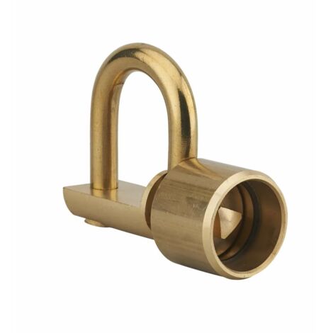 THIRARD - Cadenas d'artillerie talon droit anse laiton triangle 9 mm - THIRARD