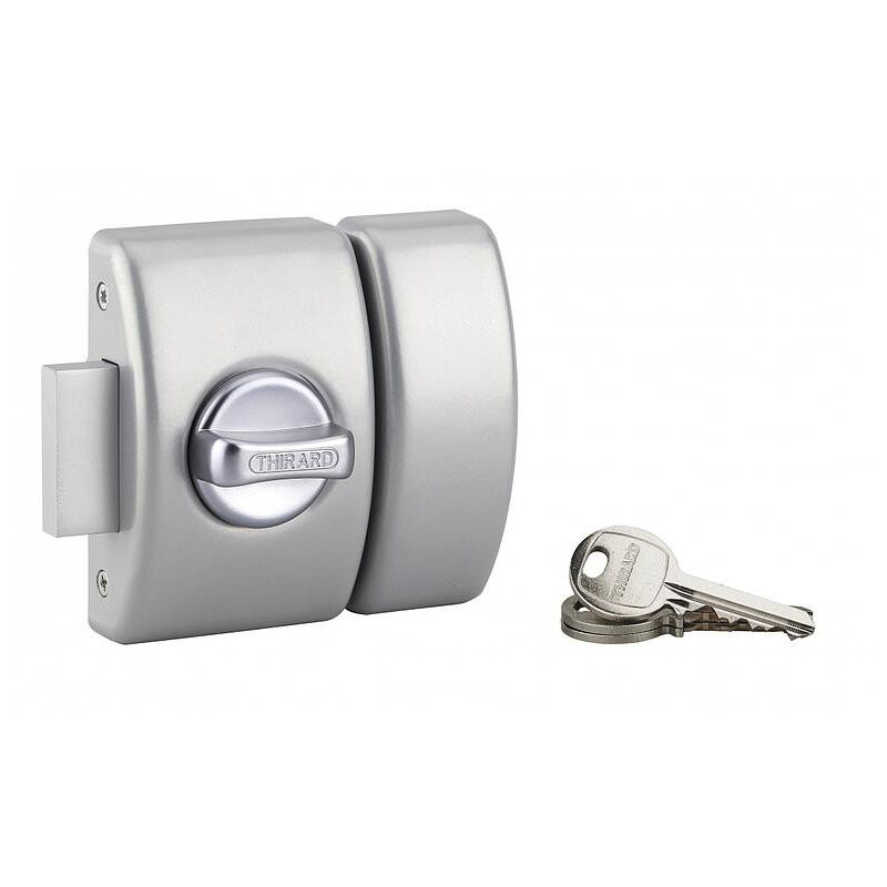 

Thirard - Cerradura de puerta DESIGN 5 pines 40 mm plata 3 llaves - 71506
