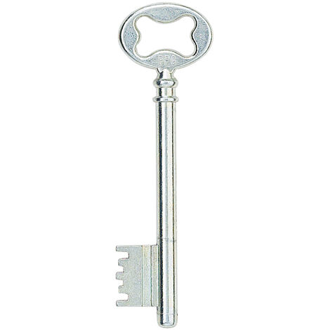Thirard – Clé N°3F 4 gorges pour serrure multipoint en applique horizontale – Remplacement clé pour serrures horizontales – Fonctionnement optimal