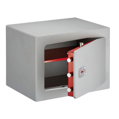 Thirard – Coffre-fort à poser Bran – Serrure à clé – 5 pênes en acier – Protection anti-sciage – Dimensions 350x470x350mm – Poids 44kg