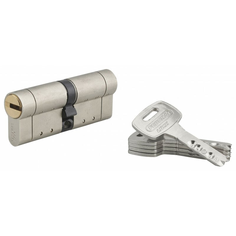 Cylindre federal s - 40x40mm sn - 5 clés - Thirard