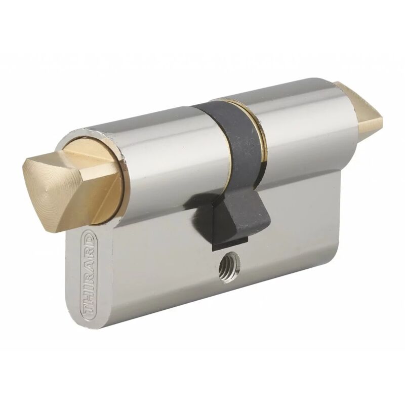 Cylindre profile hg 30x30 - 2 triangles externes 14 nickelé - Thirard