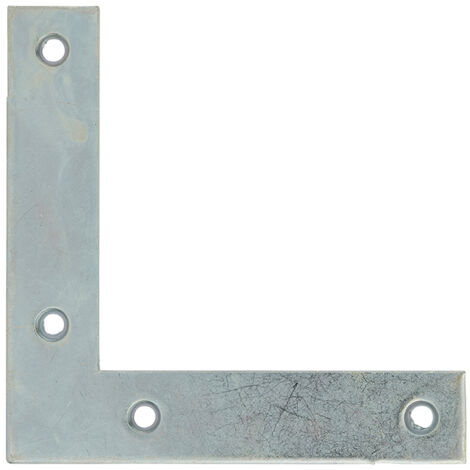 THIRARD - Equerre de fenêtre pour porte, 100x100x20mm, bouts carrés, acier zingué - THIRARD