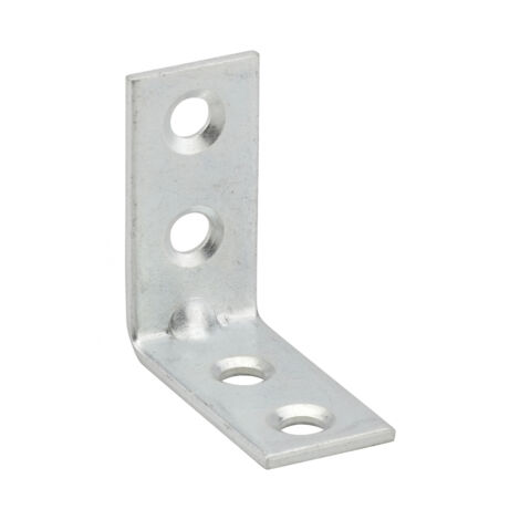THIRARD - Equerre de renfort pour porte, 30x30x15mm, acier zingué - THIRARD
