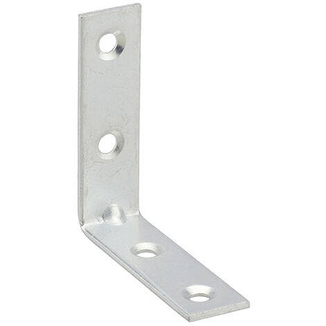THIRARD - Equerre de renfort pour porte, 50x50x15mm, acier zingué - THIRARD