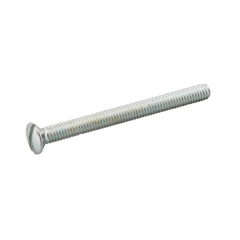Thirard – Lot de 2 vis à métaux 4x40mm – Acier chromé pour porte intérieure – Finition élégante – Adaptées pour menuiserie