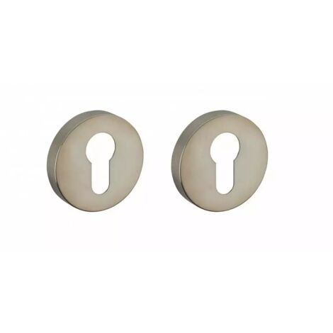 THIRARD - Paire de rosaces inox 304 cylindre