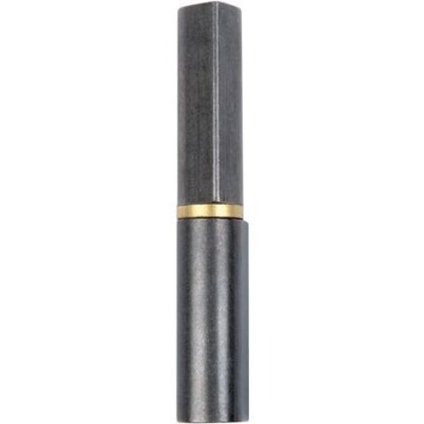 Thirard – Paumelle de porte d'entrée à souder – Acier zingué – Dimensions 80 x 45 mm – Fixation 3/4 trous pour installation facile