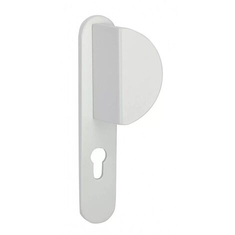 Thirard - Poignée de porte porte-palière chantilly Serrure en applique tribando blanc (1/2 ensemble) pour porte d'entrée