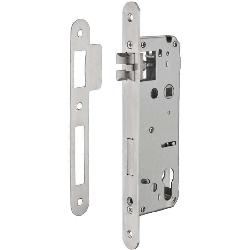 Serrure à encastrer intelock axe 45mm entraxe 85mm bouts ronds - Thirard