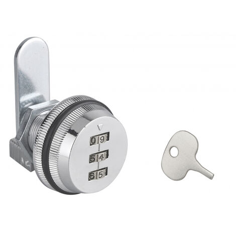 Klangfeiler® Serrure de boîte aux lettres - 2 clés - 16mm - loquet boite aux lettres - barillet