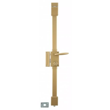 Thirard – Serrure multipoint en applique à fouillot 75 x 130 mm gauche – 4 clés – Mécanisme à 5 goupilles – Installation sans entaillage
