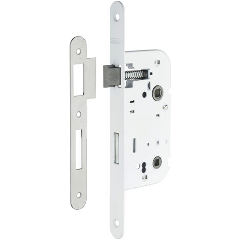 Thirard – Serrure monopoint encastrée à condamnation – Entr'axe 70mm – Acier embouti 10mm – Têtière à bouts ronds – Installation rapide