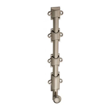 THIRARD - Verrou à plaquer pour fenêtre, à coulisse, 250mm, nickel satin - THIRARD
