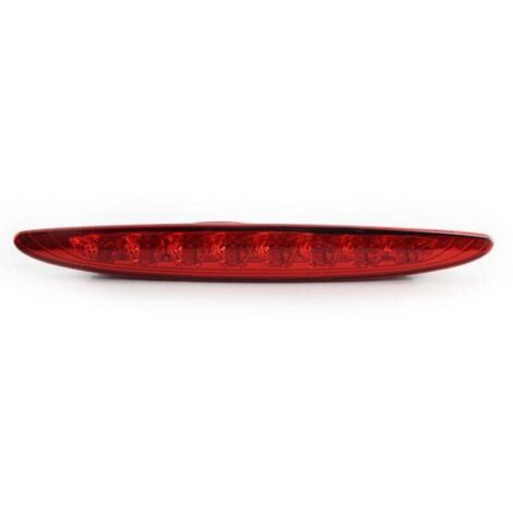 Third replacement brake light for MINI Cooper 01-06 R50 R53, clear lens, high-mounted glossy red frame