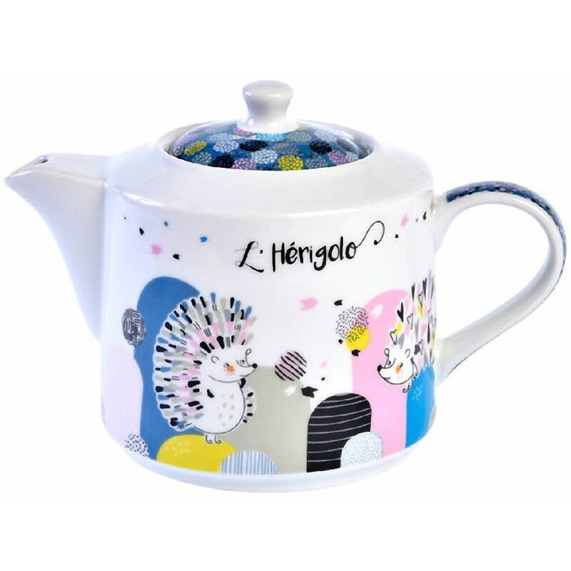 Sans Marque - Théière Thème Hérissons avec un infuseur en métal