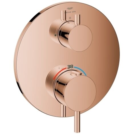 THM-Brausebatterie Atrio 24357 FMS für 35604 warm sunset