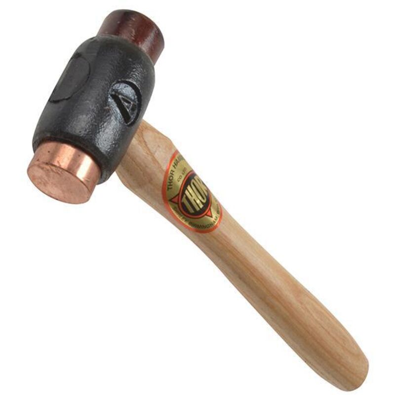 208 Copper / Hide Hammer Size a (25mm) 355g